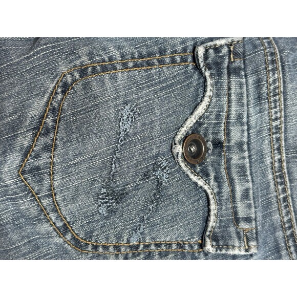 Silver Jeans Co. Women’s Bootcut Jeans 26L Cindy Aiko Y2K Hipster Distressed Hem - Picture 12 of 15